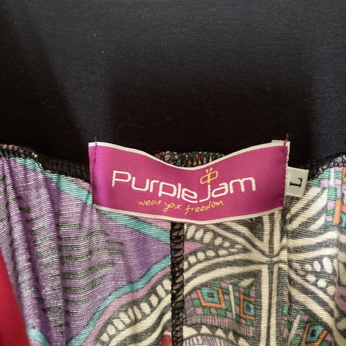 PurpleJam summer dress used, size Large, multicolor