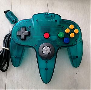 Nintendo 64 controller crystal blue