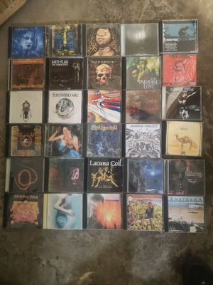CD heavy metal rock μεταχειρισμένα, πακέτο 30 αντίγραφα εκτυπωμένα