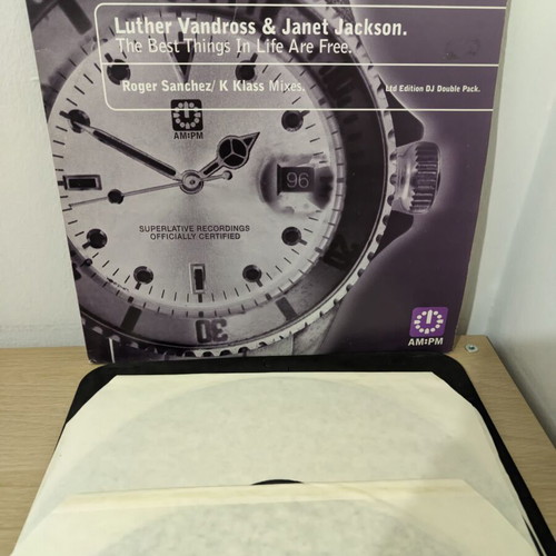 Luther Vandross & Janet Jackson The Best Things In Life Are Free 12" vinyl
