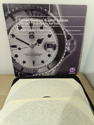 Luther Vandross & Janet Jackson The Best Things In Life Are Free 12" vinyl