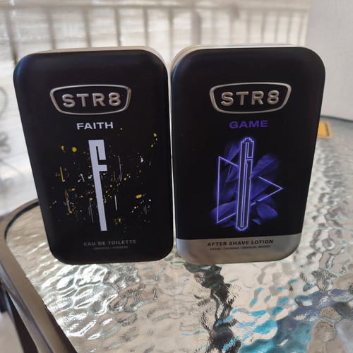 Str8 Faith Eau de Toilette 100 ml and Game After Shave