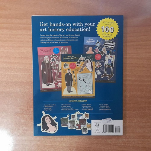Art History Paper Dolls by Kyle Hilton