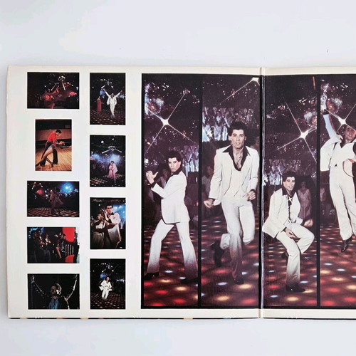Saturday Night Fever double vinyl record used 1977