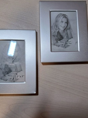 Small photo frames 6cm×9cm like new, set of 2
