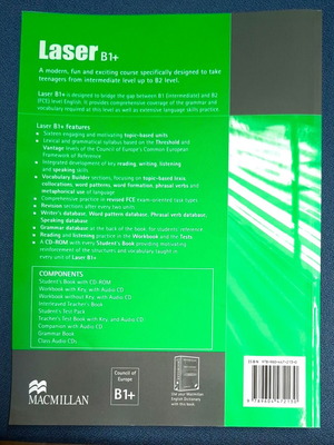 Laser B1+ Workbook new with audio CD