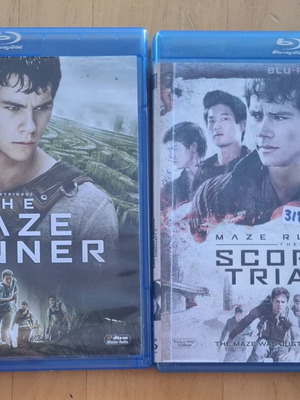 Maze Runner Blu-ray set like new with Greek and Bulgarian subtitles