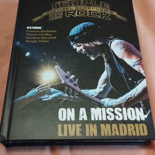 Michael Schenker's Temple of Rock Blue Ray like new, metal