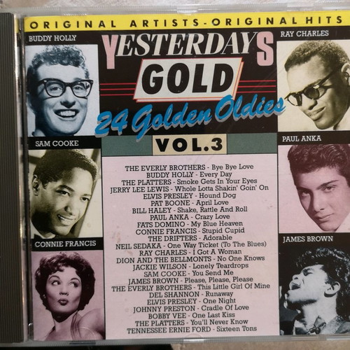 Yesterday's Gold CD used, pack of 9, pop