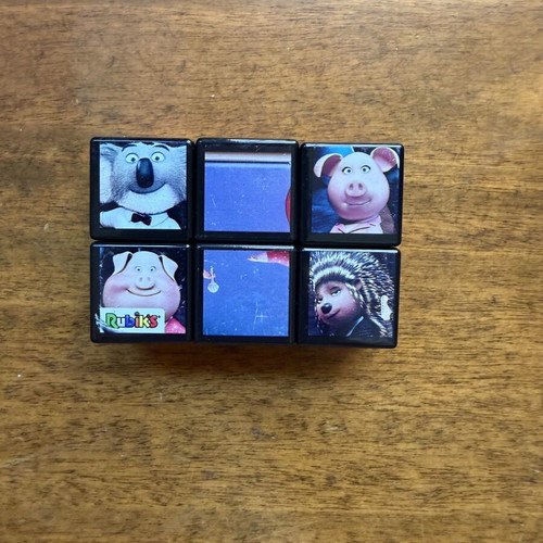 McDonald’s Happy Meal Sing 2018 Rubik’s Cube figure used