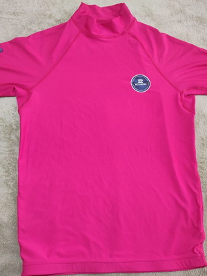 Billabong UV men's sun protection shirt like new, red, large