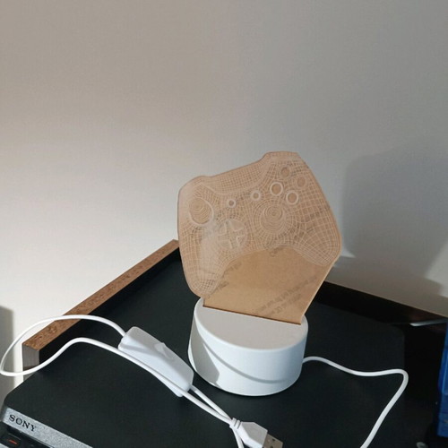 Xbox controller lamp new with USB and switch