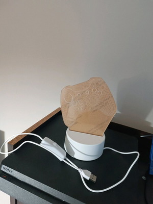Xbox controller lamp new with USB and switch