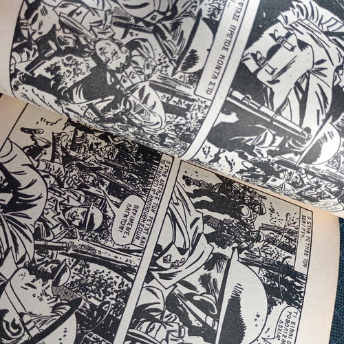Tanks issue 484 used comic magazine 1981 Dragounis editions
