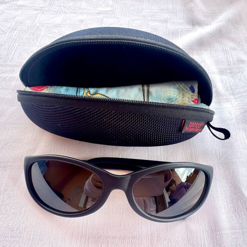 Vuarnet Vintage Pouilloux 020 Sunglasses polarized, like new, black