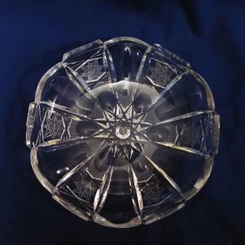 Lausitzer Bleikristall Germany 40'-60' set of 8 cake plates new