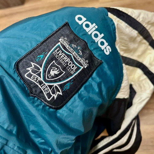 Adidas Liverpool winter parka jacket used, size L UK42