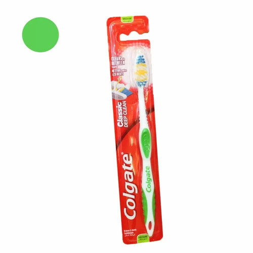 Colgate Deep Clean toothbrush green new medium