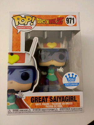 Great Saiyagirl Funko Pop Dragonball like new