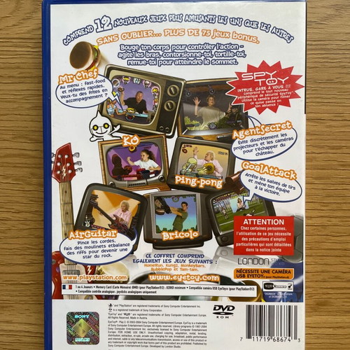 Eye Toy Play 2 for PlayStation 2 used, good condition