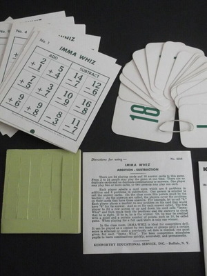 Imma Whiz Vintage Educational Math Game used, multiplication and division