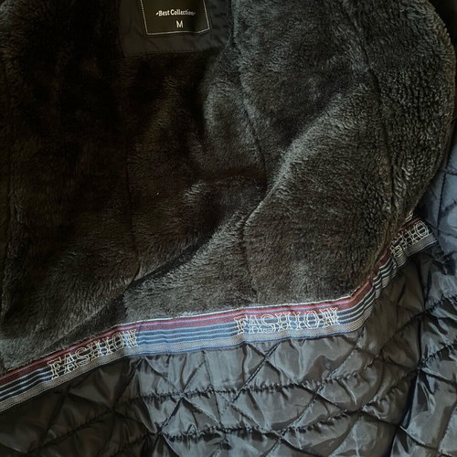 Palablu men's thick jacket like new, size Medium, dark blue