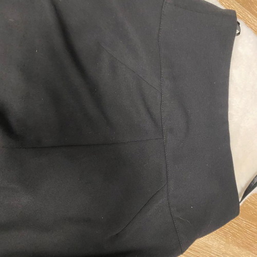 Fabric high-waisted pants S used, slim fit with 3 buttons