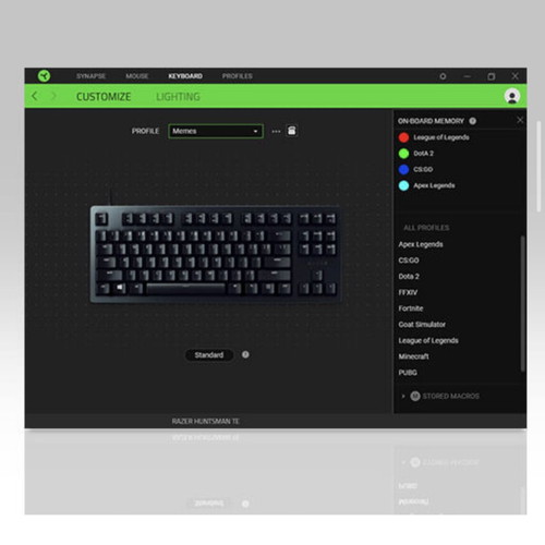 Razer Huntsman Tournament Edition Optical Gaming Keyboard like new