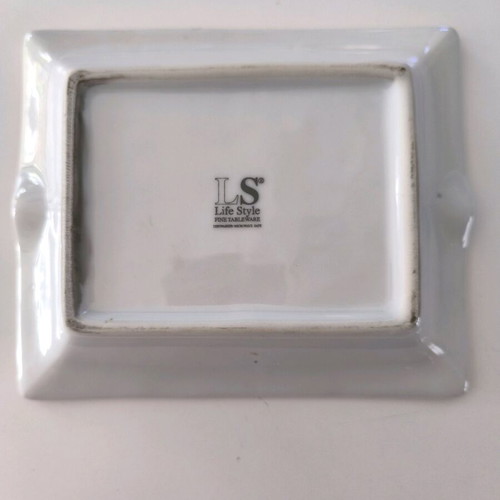 Ceramic ashtray orange like new