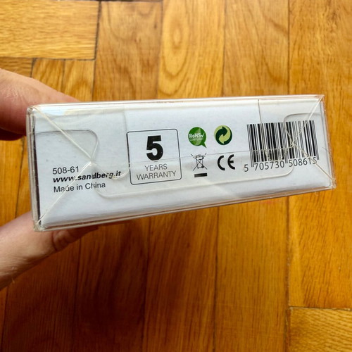Sandberg HDMI 2.0 angled adapter plug new