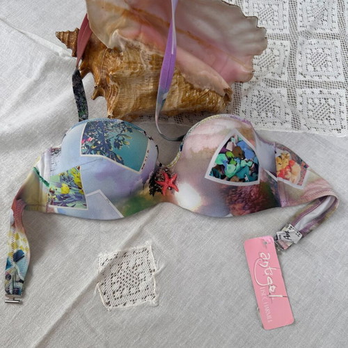 Lise Charmel swimsuit new, colorful, size 70B/L