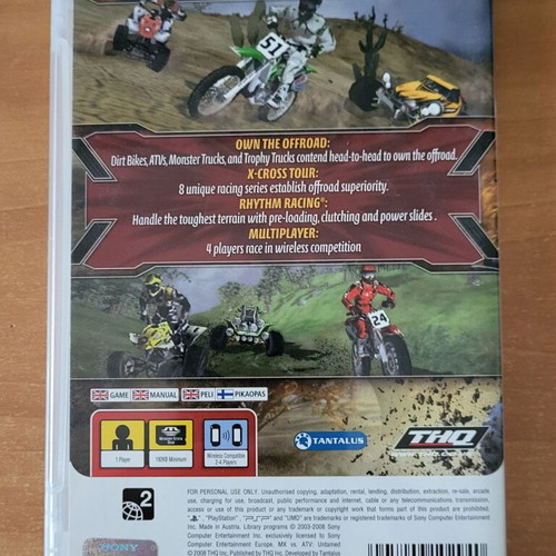 MX vs. ATV Untamed PSP used, complete