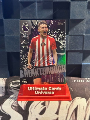 2026 Topps EPL Breakthrough Baller Chris Rigg σαν καινούργιο