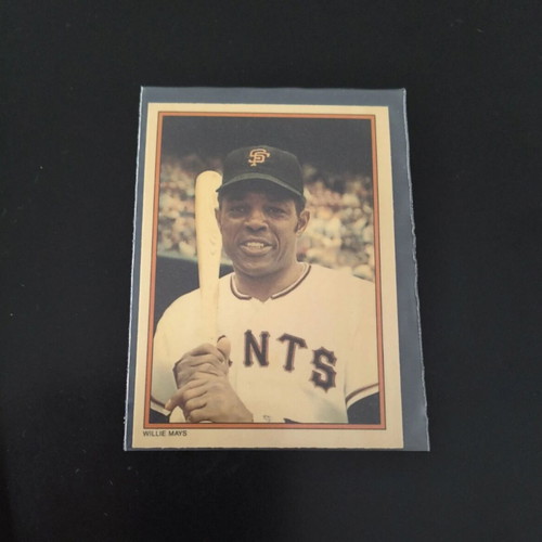 1985 Topps Willie Mays collector card like new