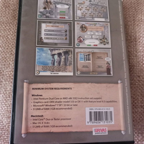 PC/MAC CD-ROM Way Up 4 Sphinx used, Treasures of Ancient Greece