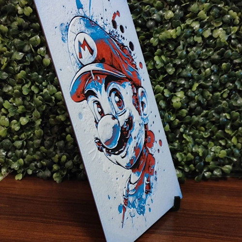 Super Mario Hueforge 3D printed embossed portrait new