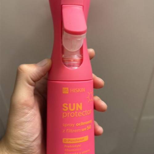 Hiskin Sun Protector Spray SPF 50 new