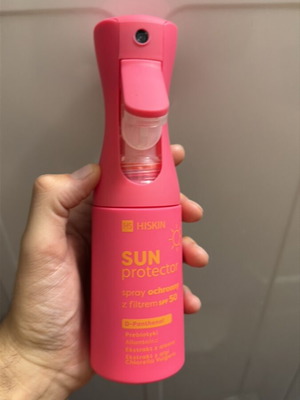 Hiskin Sun Protector Spray SPF 50 new