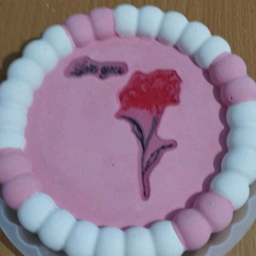 Porcelain decoration new with liquid glass and rose design