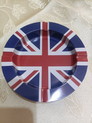 Stainless steel ashtrays new, set of four