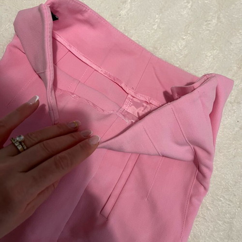 Zara pink pants like new, size S