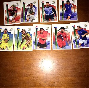 Κάρτες ποδοσφαίρου διάφορες 50 σύνολο!