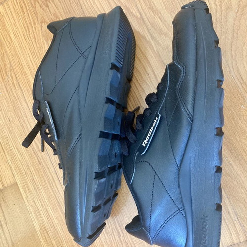 Reebok athletic shoes size 41 used, black, women's