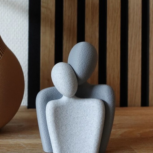 Decorative Couple Embrace Refurbished