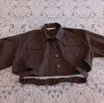 Zara crop top L μεταχειρισμένο, μαύρο σε πολύ καλή κατάσταση