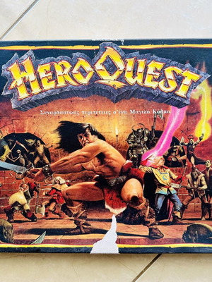 Hero Quest board game MB Games El Greco 1991