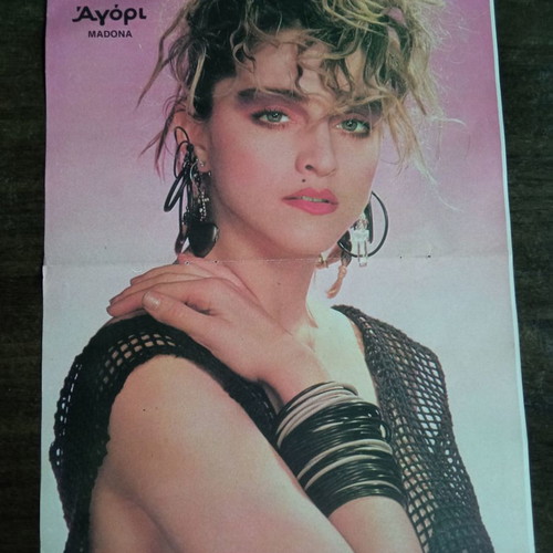 Madona & Duran-Duran poster new, 27x21 cm