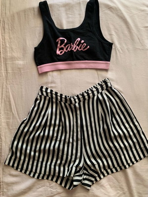 Barbie Σετάκι Like New Μπουστάκι S Βαμβάκι και Σορτσάκι S Βισκόζη