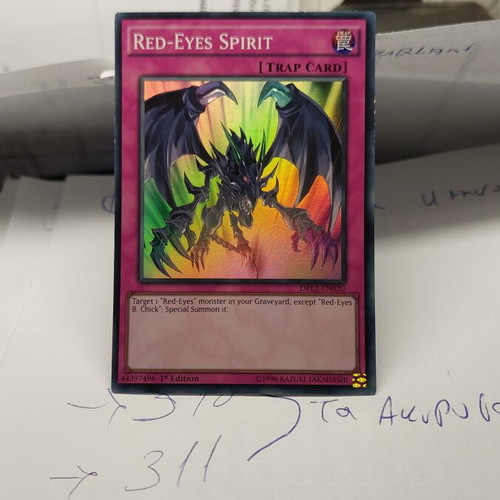 Red-Eyes Spirit Yu-Gi-Oh! card new