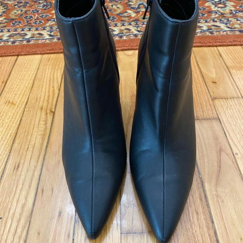 Mango black boots like new, size 38